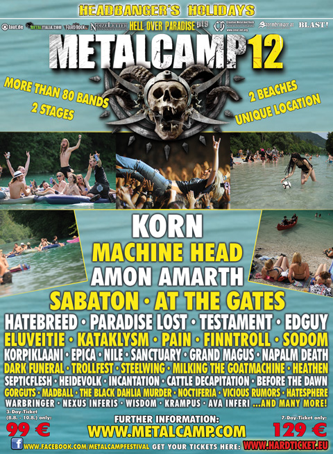 Metalcamp 2012 Poster